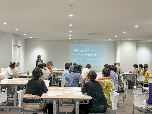 外国にルーツをもつ子どものためのやさしい日本語講座　千葉県松戸市にて（2022年9月)
